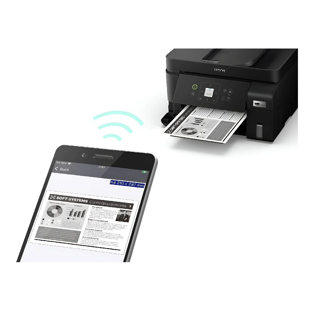 Epson Ink Tank Printer Mono M2050 A4 Multi Function with Lan | WiFI | Duplex | ADF view 2
